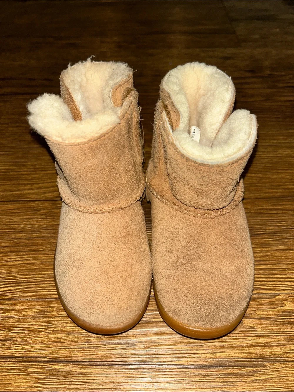 UGG Keelan I| Kids Tan Suede Shearling Boots